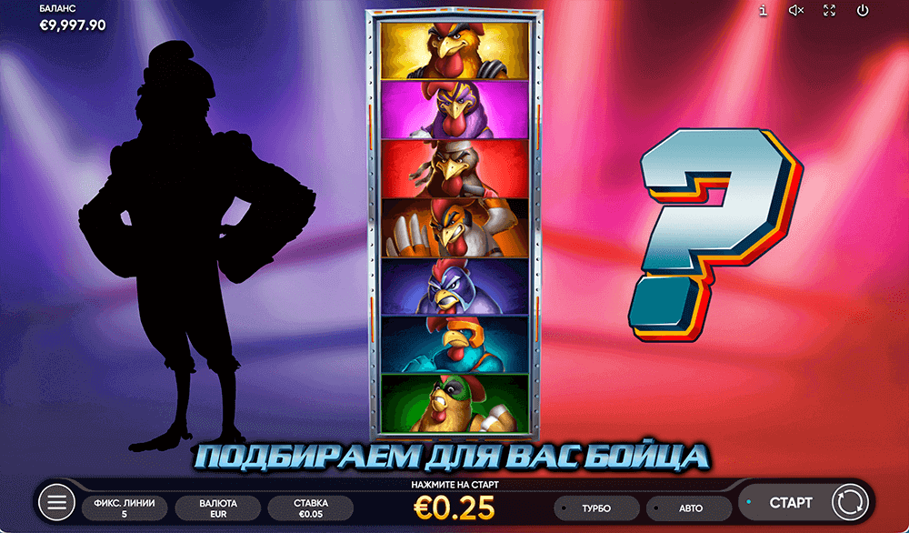Бонусная игра в Rooster Fury